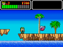 Wonder Boy Monster Lair on Turbografx CD